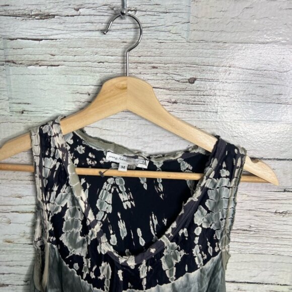 Young Fabulous & Broke Black and Gray Tank Top size medium - Picture 3 of 7